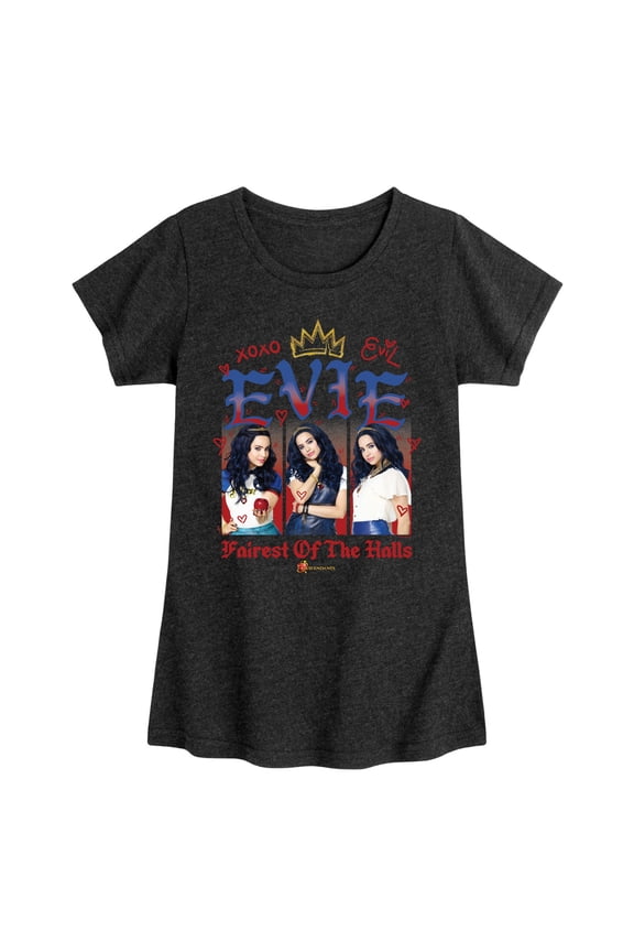 - Evie Fairest - Youth Girls Fitted Short Sleeve T-Shirt