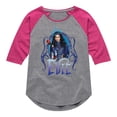 thumbnail image 1 of Descendants - Evie - Toddler And Youth Girls Raglan Graphic T-Shirt, 1 of 4