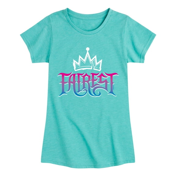 Descendants - Fairest Crown - Toddler And Youth Girls Short Sleeve Graphic T-Shirt