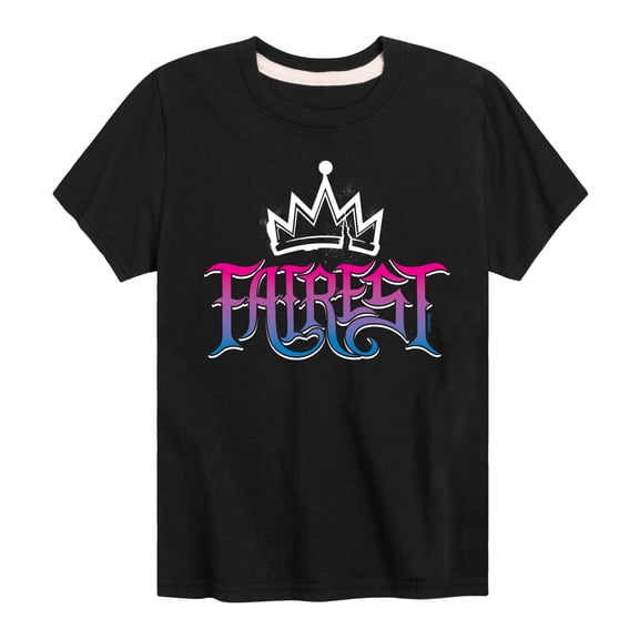 Descendants - Fairest - Toddler And Youth Short Sleeve Graphic T-Shirt