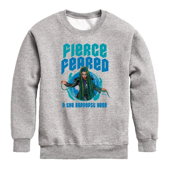 Descendants - Fierce Feared Graphic Long Sleeve Fleece Sweatshirt