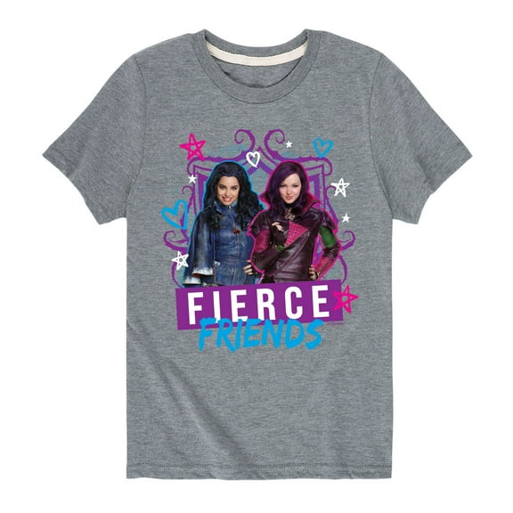 Descendants - Fierce Friends - Toddler And Youth Short Sleeve Graphic T-Shirt