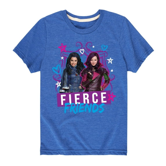 Descendants - Fierce Friends - Toddler And Youth Short Sleeve Graphic T-Shirt