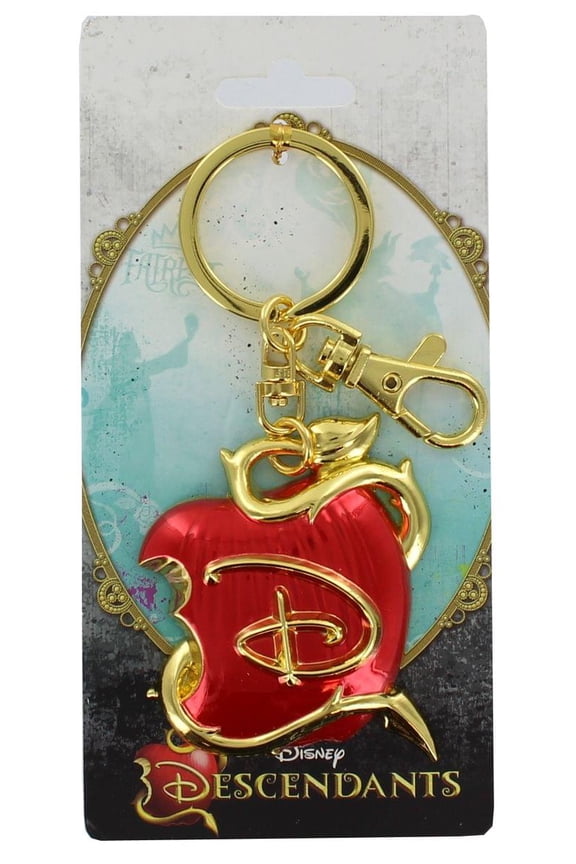 Descendants Logo Colored Pewter Key Ring