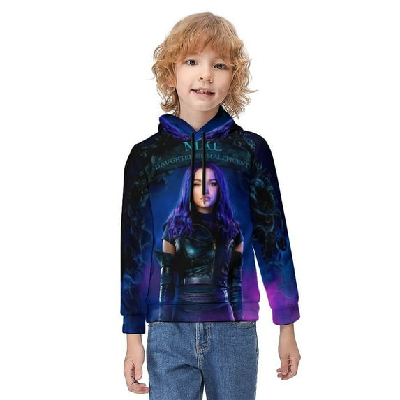 Descendants Mal Fashion Hoodies Sweatshirt For Kids Pullover Hoody Clothes With Pocket Novelty Hooded For Childrens Boys Girls Teen