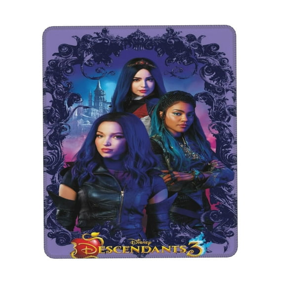 Descendants Mouse Pad, Computer Mouse Mat, Waterproof Non-Slip Rubber Base MousePads for Office Laptop 10 x 12 inch