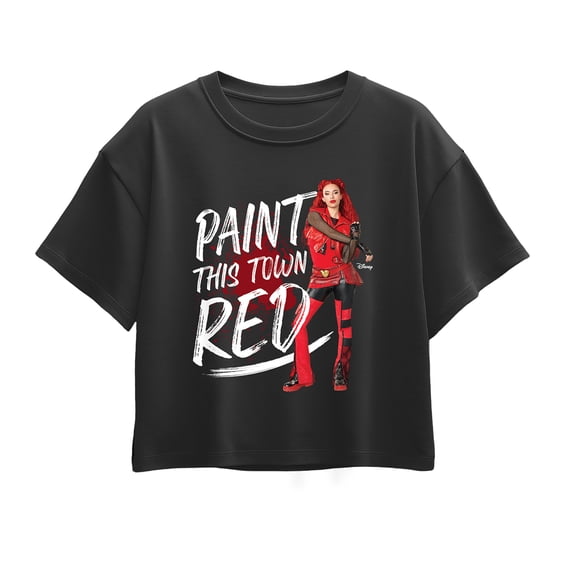Descendants - Paint This Town Red - Youth Girls Boxy T-Shirt