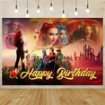 thumbnail image 1 of Descendants Party Decoration Descendants Party Backdrop Banner for Happy Birthday Descendants Party Supplies, 1 of 4