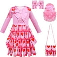 Rise Red Princess Jumpsuits Halloween Costume Children's Halloween