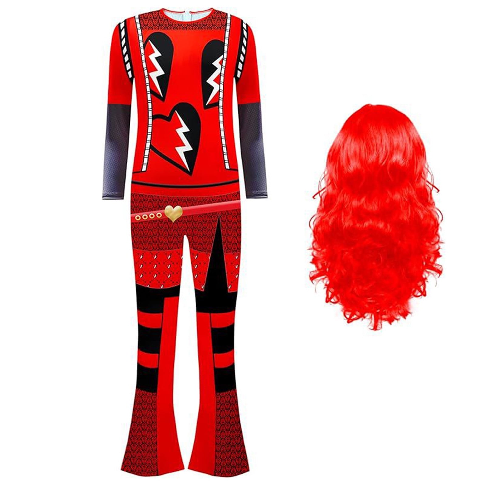 Descendants Rise of Red Costume Children's Princess Dress Children's