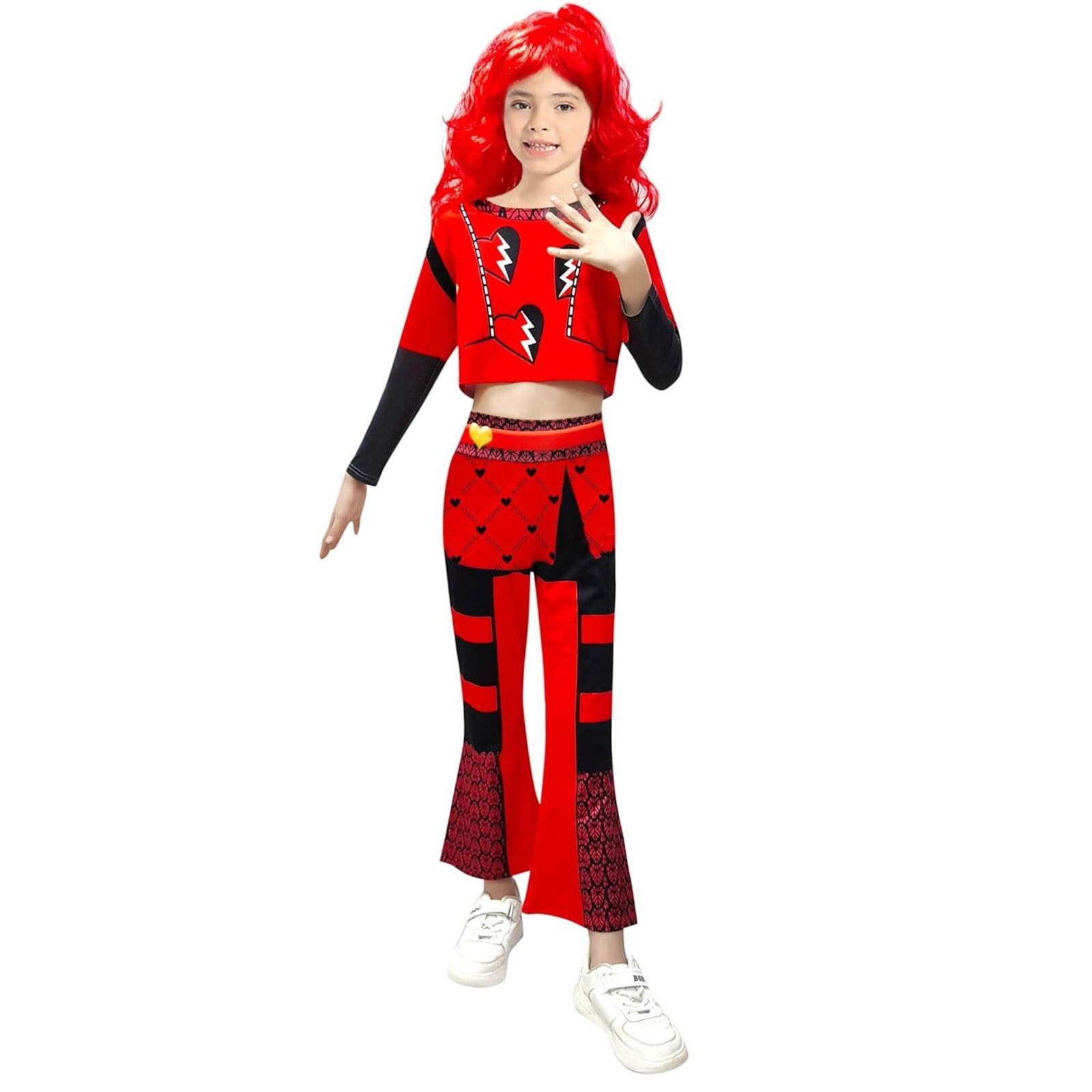 Descendants Rise of Red Costume Children's Princess Dress Children's