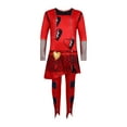 Descendants Rise of Red Costume Children Halloween Print Anime Princess