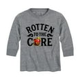 thumbnail image 1 of Descendants - Rotten To The Core - Toddler And Youth Long Sleeve Graphic T-Shirt, 1 of 5