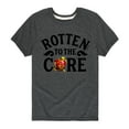 thumbnail image 1 of Descendants - Rotten To The Core - Toddler And Youth Short Sleeve Graphic T-Shirt, 1 of 5