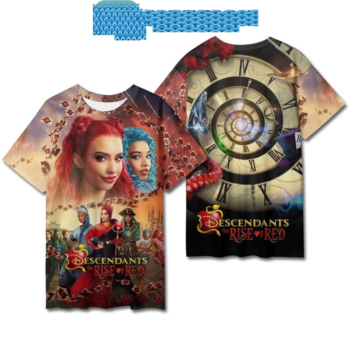 Descendants The Rise Of Red Aint Feel It Yet Hoodie T-Shirt - Walmart.com