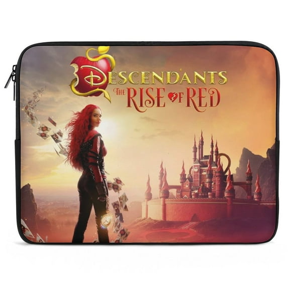 Descendants The Rise of Red Film Laptop Sleeve Laptop Case Computer Laptop Tablet Sleeve Bag Protective Shockproof Laptop Bag Briefcase Cover