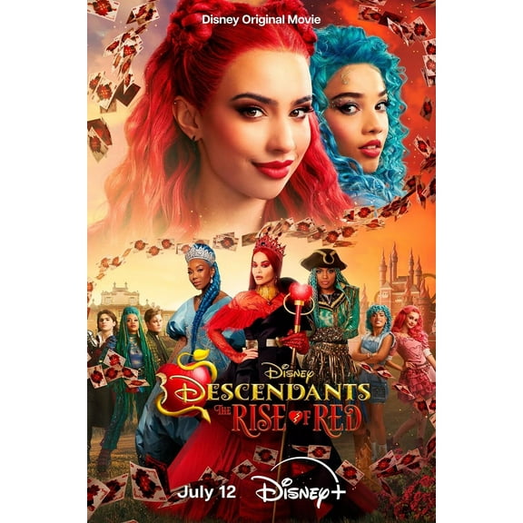 Descendants - The Rise of Red TV Series Posters for Boys & Girls Decor Wall Art Poster
