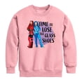 thumbnail image 1 of Descendants - Time To Lose The Glass Shoes Graphic Long Sleeve Fleece Sweatshirt, 1 of 3