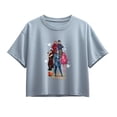 thumbnail image 1 of Descendants: Wicked Wonderland - Character Collage Short Sleeve Boxy Graphic T-Shirt, 1 of 4