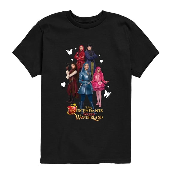 Descendants: Wicked Wonderland - Character Collage Short Sleeve Graphic T-Shirt