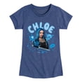 thumbnail image 1 of Descendants: Wicked Wonderland - Chloe Doodle Fitted Short Sleeve Graphic T-Shirt, 1 of 4