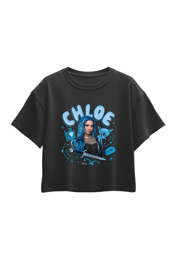 - Chloe Doodle Short Sleeve Boxy Graphic T-Shirt