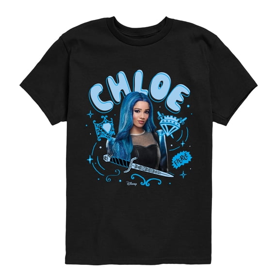 Descendants: Wicked Wonderland - Chloe Doodle Short Sleeve Graphic T-Shirt