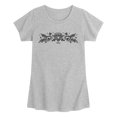 thumbnail image 1 of Descendants: Wicked Wonderland - Doodle Chloe Fitted Short Sleeve Graphic T-Shirt, 1 of 3
