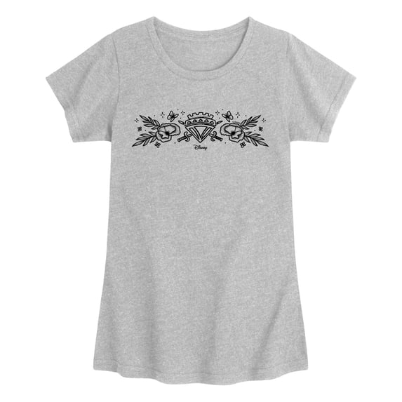 Descendants: Wicked Wonderland - Doodle Chloe Fitted Short Sleeve Graphic T-Shirt