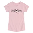 thumbnail image 1 of Descendants: Wicked Wonderland - Doodle Pink Fitted Short Sleeve Graphic T-Shirt, 1 of 4