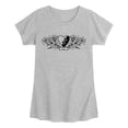 thumbnail image 1 of Descendants: Wicked Wonderland - Doodle Red Fitted Short Sleeve Graphic T-Shirt, 1 of 3