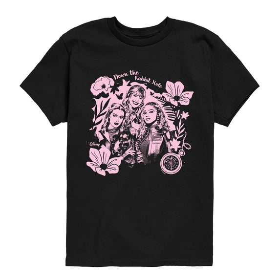 Descendants: Wicked Wonderland - Down Rabbit Hole Short Sleeve Graphic T-Shirt