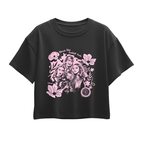Descendants: Wicked Wonderland - Down The Rabbit Hole Short Sleeve Boxy Graphic T-Shirt
