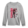 thumbnail image 1 of Descendants: Wicked Wonderland - Hand Drawn Red Long Sleeve Graphic T-Shirt, 1 of 4