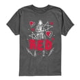 thumbnail image 1 of Descendants: Wicked Wonderland - Punk Red Short Sleeve Graphic T-Shirt, 1 of 4