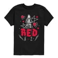 thumbnail image 1 of Descendants: Wicked Wonderland - Punk Red Short Sleeve Graphic T-Shirt, 1 of 4