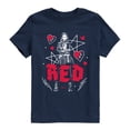 thumbnail image 1 of Descendants: Wicked Wonderland - Punk Red Short Sleeve Graphic T-Shirt, 1 of 4