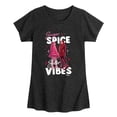 thumbnail image 1 of Descendants: Wicked Wonderland - Sister Vibes Fitted Short Sleeve Graphic T-Shirt, 1 of 4