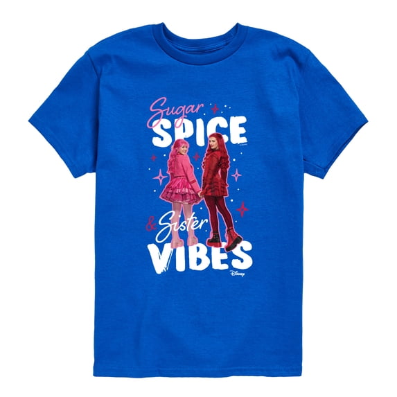 Descendants: Wicked Wonderland - Sister Vibes Short Sleeve Graphic T-Shirt