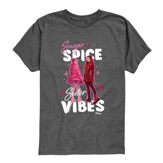 Descendants: Wicked Wonderland - Sister Vibes Short Sleeve Graphic T-Shirt