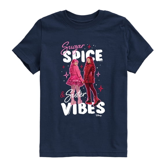 Descendants: Wicked Wonderland - Sister Vibes Short Sleeve Graphic T-Shirt