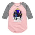 thumbnail image 1 of Descendants - Wickedly Awesome - Toddler And Youth Girls Raglan Graphic T-Shirt, 1 of 5