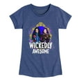 thumbnail image 1 of Descendants - Wickedly Awesome - Toddler And Youth Girls Short Sleeve Graphic T-Shirt, 1 of 5