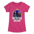 thumbnail image 1 of Descendants - Wickedly Awesome - Toddler And Youth Girls Short Sleeve Graphic T-Shirt, 1 of 5