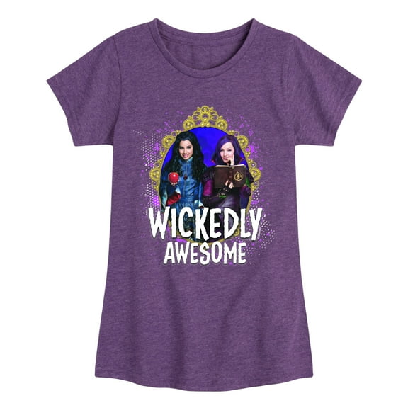 Descendants - Wickedly Awesome - Toddler And Youth Girls Short Sleeve Graphic T-Shirt