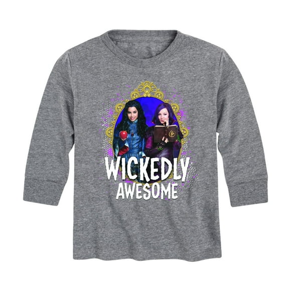 Descendants - Wickedly Awesome - Toddler And Youth Long Sleeve Graphic T-Shirt