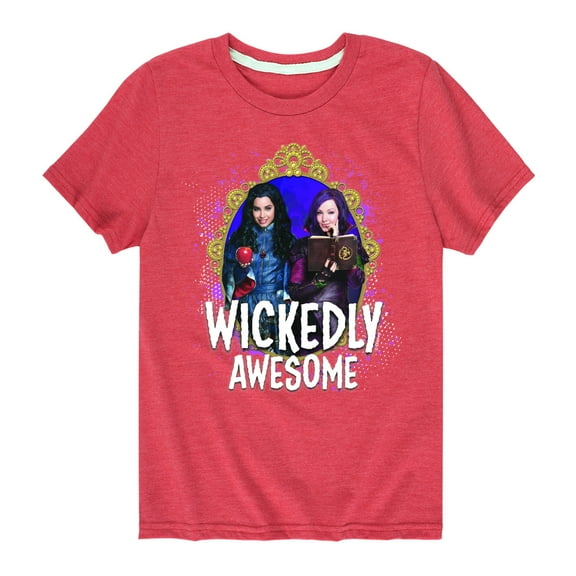 Descendants - Wickedly Awesome - Toddler And Youth Short Sleeve Graphic T-Shirt