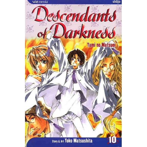 Descendants of Darkness #10 VF ; Viz Comic Book