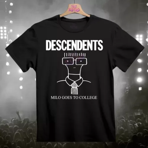 Descendents Milo Goes To College Punk Rock Band TShirt Black S5Xl Hot Trending Shirt