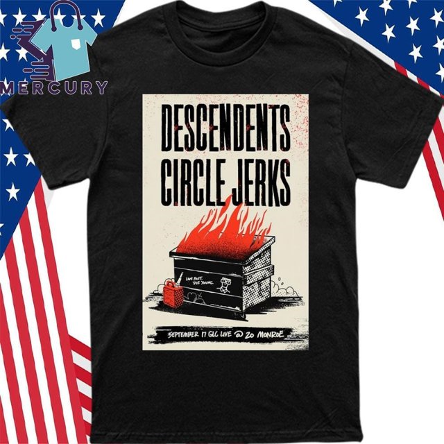Descendents Sept 17 2024 In Grand Rapids Mi Poster Shirt